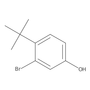 3-Bromo-4-tert-butylphenol结构式
