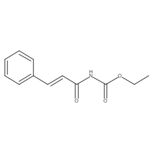 (E)-Ethyl cinnamoylcarbamate Structure