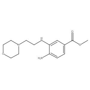 Methyl 4-amino-3-[[2-(4-morpholinyl)ethyl]amino]benzoate Structure
