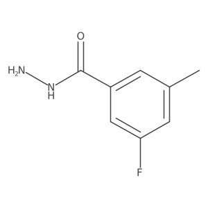 3-Fluoro-5-methylbenzohydrazide结构式