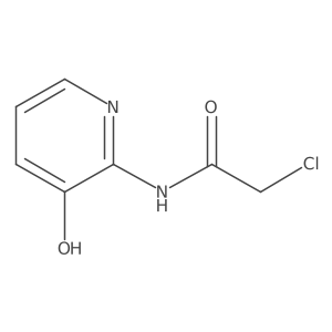 2-chloro-N-(3-hydroxy-2-pyridinyl)Acetamide Structure