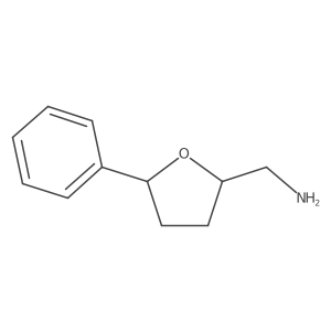rac-[(2R,5S)-5-phenyloxolan-2-yl]methanamine Structure