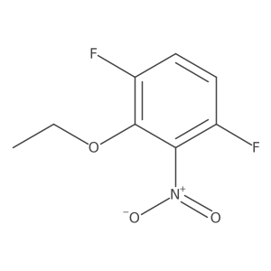 1,4-Difluoro-2-ethoxy-3-nitrobenzene结构式
