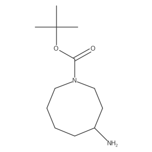 Tert-butyl 4-aminoazocane-1-carboxylate Structure