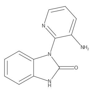 1-(3-Aminopyridin-2-yl)-1H-benzo[d]imidazol-2(3H)-one Structure
