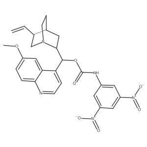 O-(3,5-Dinitrophenylcarbamoyl)quinine Structure