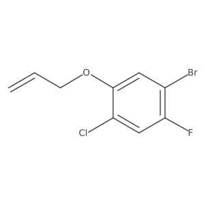 1-Allyloxy-5-bromo-2-chloro-4-fluorobenzene Structure