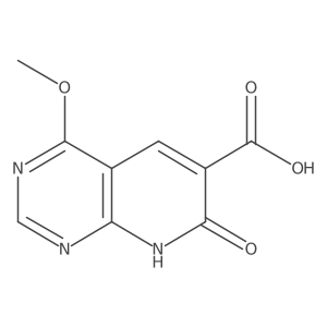 4-Methoxy-7-oxo-7H,8H-pyrido[2,3-d]pyrimidine-6-carboxylic acid Structure