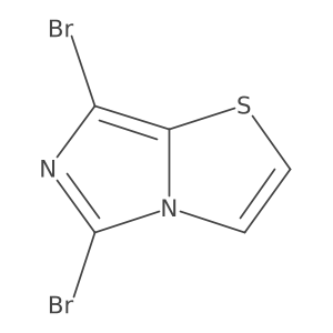 5,7-Dibromoimidazo[4,3-b][1,3]thiazole结构式