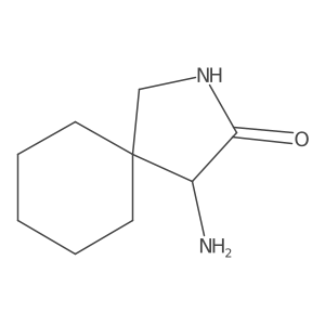 4-Amino-2-azaspiro[4.5]decan-3-one Structure