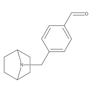 4-({7-Azabicyclo[2.2.1]heptan-7-yl}methyl)benzaldehyde Structure