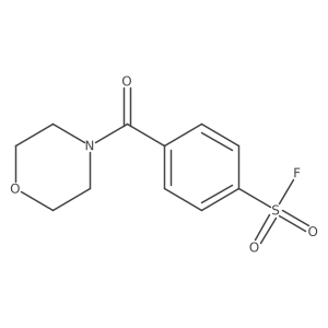 4-(Morpholine-4-carbonyl)benzene-1-sulfonyl fluoride结构式