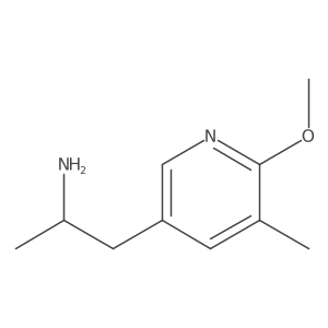 (2S)-1-(6-methoxy-5-methylpyridin-3-yl)propan-2-amine Structure
