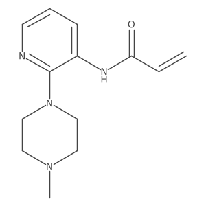 N-[2-(4-methylpiperazin-1-yl)pyridin-3-yl]prop-2-enamide Structure
