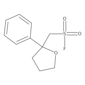 (2-Phenyloxolan-2-yl)methanesulfonyl fluoride结构式