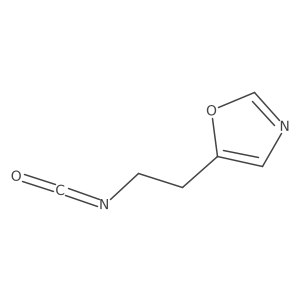 5-(2-Isocyanatoethyl)-1,3-oxazole Structure