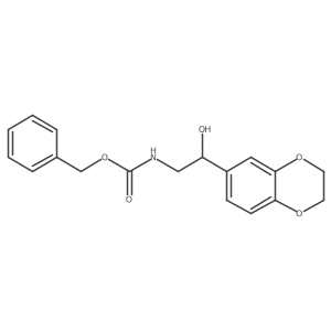 benzyl N-[(2R)-2-(2,3-dihydro-1,4-benzodioxin-6-yl)-2-hydroxyethyl]carbamate Structure