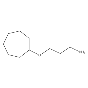 3-(Cycloheptyloxy)propan-1-amine结构式