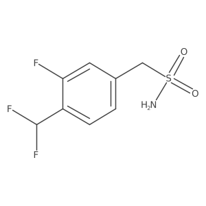 [4-(Difluoromethyl)-3-fluorophenyl]methanesulfonamide Structure