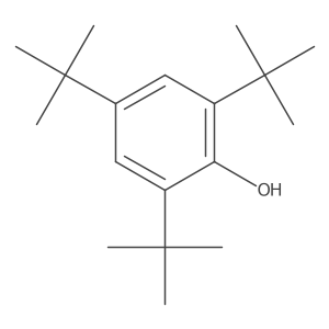 Phen-3,5-d2-ol, 2,4,6-tri-tert-butyl-结构式