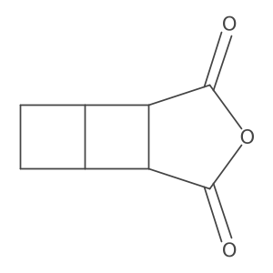 (1R,2S,5R,6S)-8-oxatricyclo[4.3.0.0,2,5]nonane-7,9-dione Structure