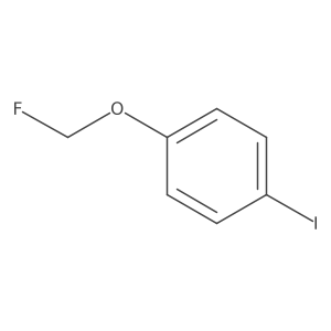 1-(Fluoromethoxy)-4-iodobenzene结构式