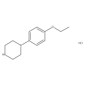1-(4-Ethoxyphenyl)piperazine hydrochloride结构式