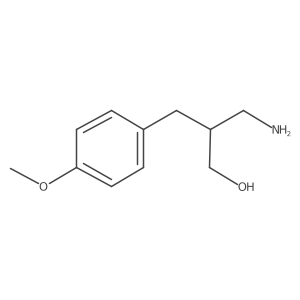 3-Amino-2-(4-methoxybenzyl)propan-1-ol Structure