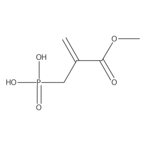 Methyl 2-(phosphonomethyl)acrylate结构式