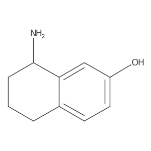 r-7-Monohydroxy aminotetralin结构式