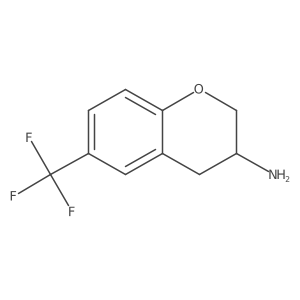 (R)-6-(Trifluoromethyl)chroman-3-amine Structure