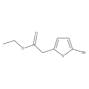 Ethyl (5-bromo-2-thienyl)acetate Structure