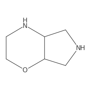 Pyrrolo[3,4-b]-1,4-oxazine, octahydro-, cis- Structure