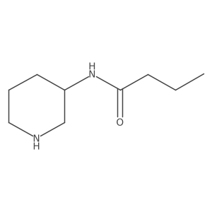 N-[(3R)-piperidin-3-yl]butanamide结构式
