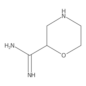 Morpholine-2-carboximidamide Structure
