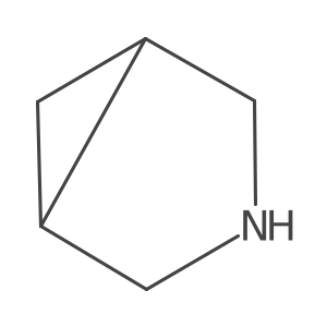 (1R,5S)-3-azabicyclo[3.1.0]hexane结构式