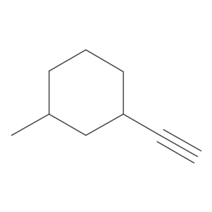 1-Ethynyl-3-methylcyclohexane Structure