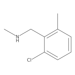 [(2-Chloro-6-methylphenyl)methyl](methyl)amine Structure