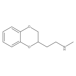 [2-(2,3-Dihydro-1,4-benzodioxin-2-yl)ethyl](methyl)amine Structure