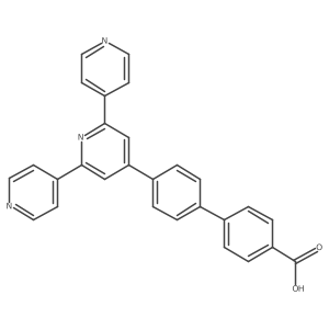 4'-([4,2':6',4''-Terpyridin]-4'-yl)-[1,1'-biphenyl]-4-carboxylic acid Structure