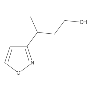 3-(1,2-Oxazol-3-yl)butan-1-ol Structure
