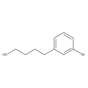 4-(3-Bromophenyl)butan-1-ol结构式