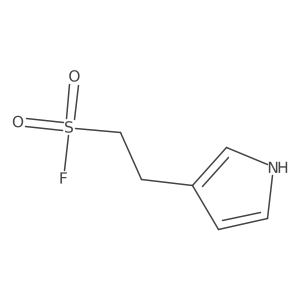 2-(1H-pyrrol-3-yl)ethane-1-sulfonyl fluoride结构式