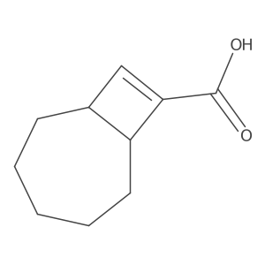 Bicyclo[5.2.0]non-8-ene-8-carboxylic acid结构式