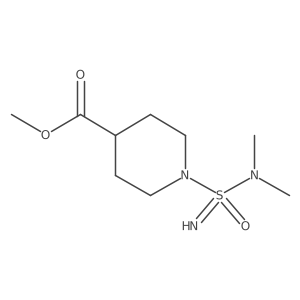 methyl 1-(dimethyl-S-aminosulfonimidoyl)piperidine-4-carboxylate结构式