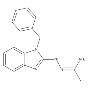 Ethanimidic acid, 2-[1-(phenylmethyl)-1H-benzimidazol-2-yl]hydrazide结构式