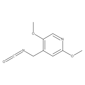 4-(Isocyanatomethyl)-2,5-dimethoxypyridine Structure