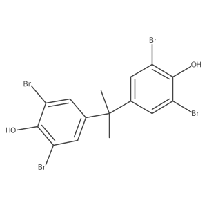 3,3',5,5'-Tetrabromobisphenol A-d10结构式