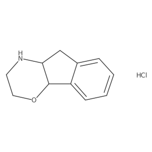2H,3H,4H,4aH,5H,9bH-indeno[1,2-b]morpholine hydrochloride Structure