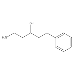 1-Amino-5-phenylpentan-3-ol Structure